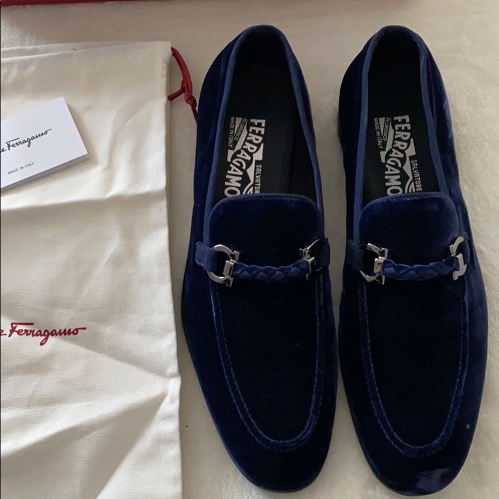 AUTHENTIC preowned MEN Salvatore Ferragamo loafers - Picture 2 of 5